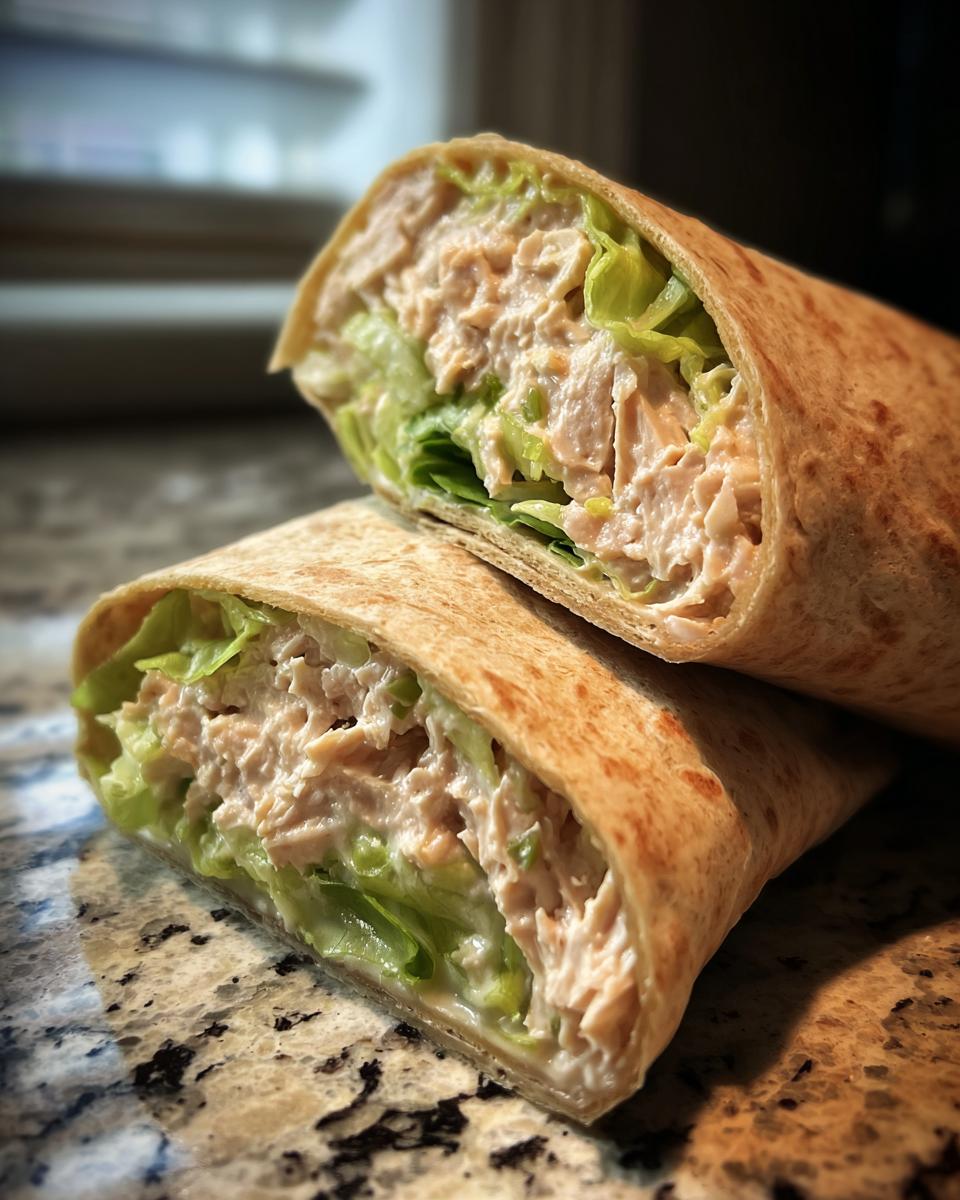 High-Protein Tuna Wraps (No Oil, No Mayo) - detail 2