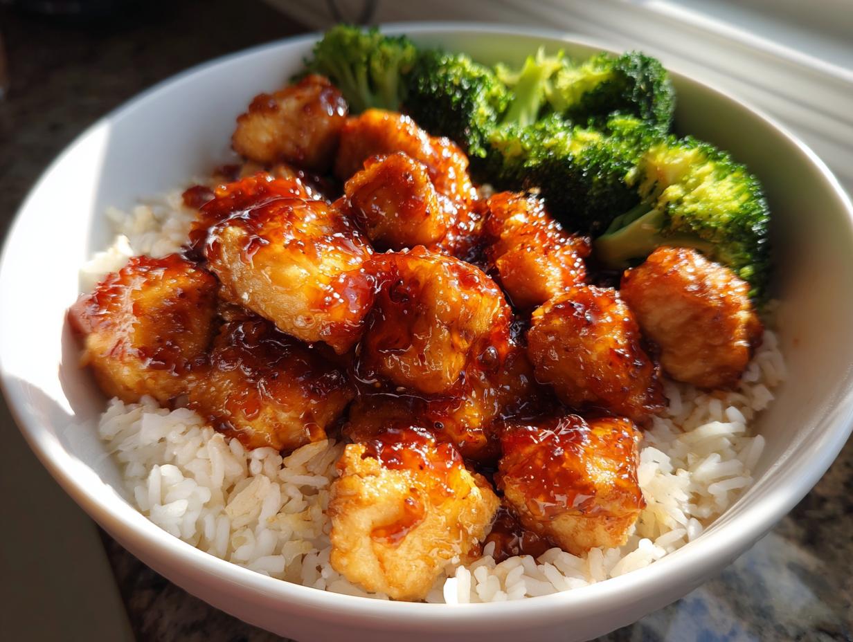 Sensational! 17 Minute Honey-Lemon Glazed Chicken Bowls