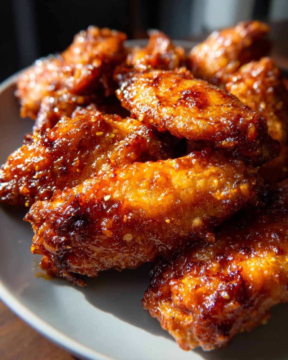 Honey Lemon Pepper Wings - detail 1