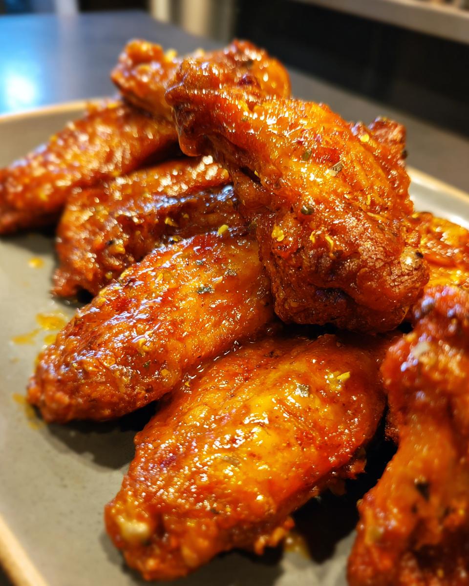Honey Lemon Pepper Wings - detail 2