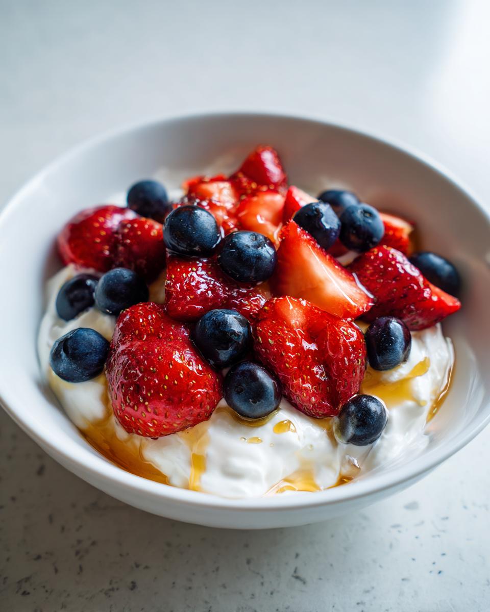 Honey Yogurt Fruit Bowls - detail 1