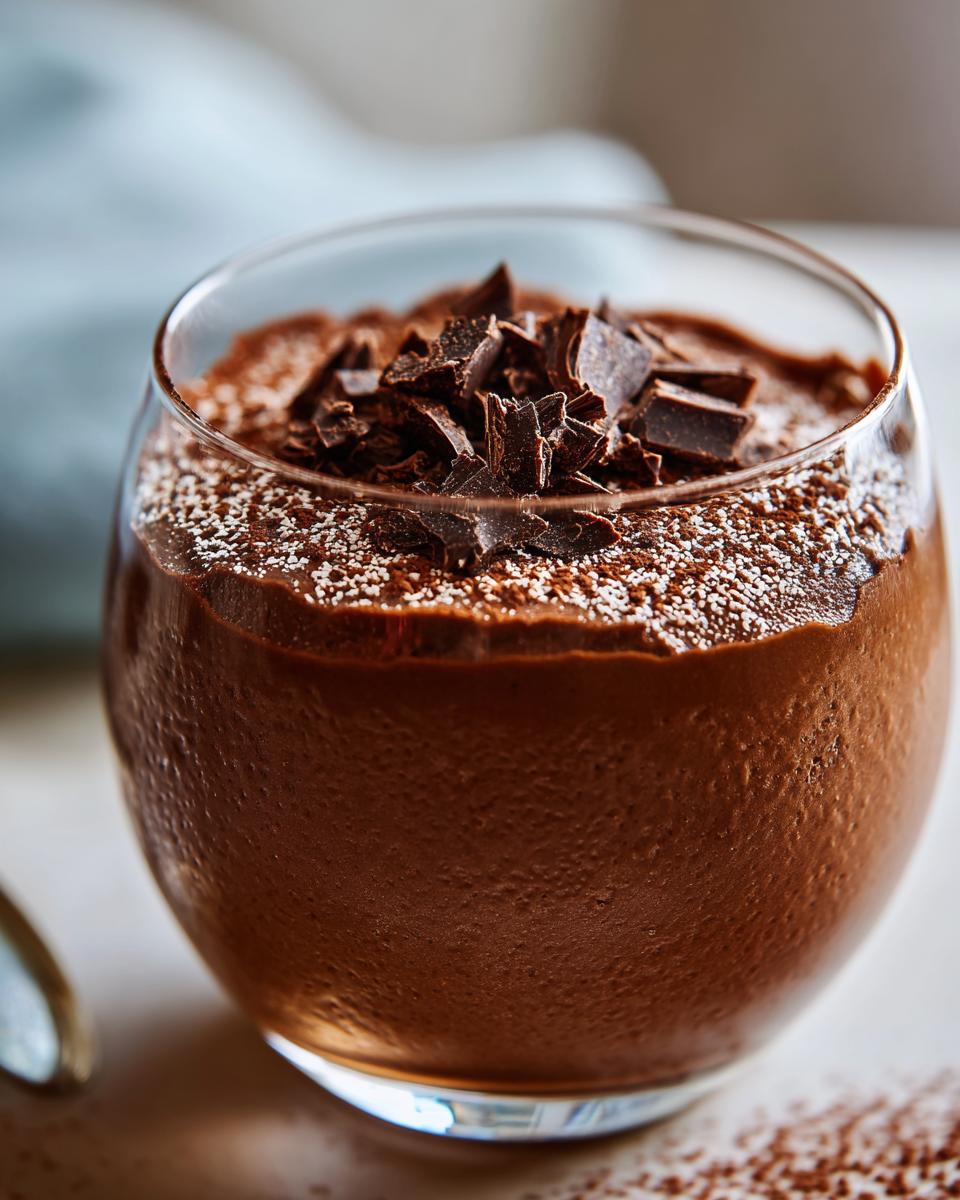 Keto Chocolate Mousse - detail 2