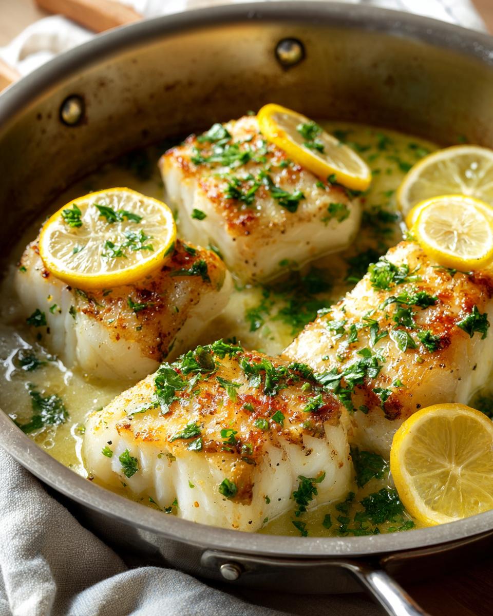 Lemon Butter Baked Cod - detail 1