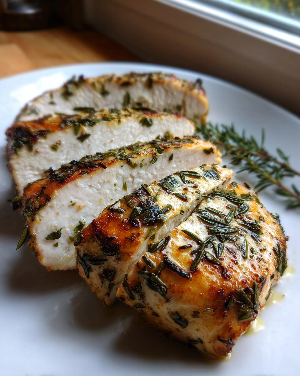 5 minute Lemon Herb Chicken magic