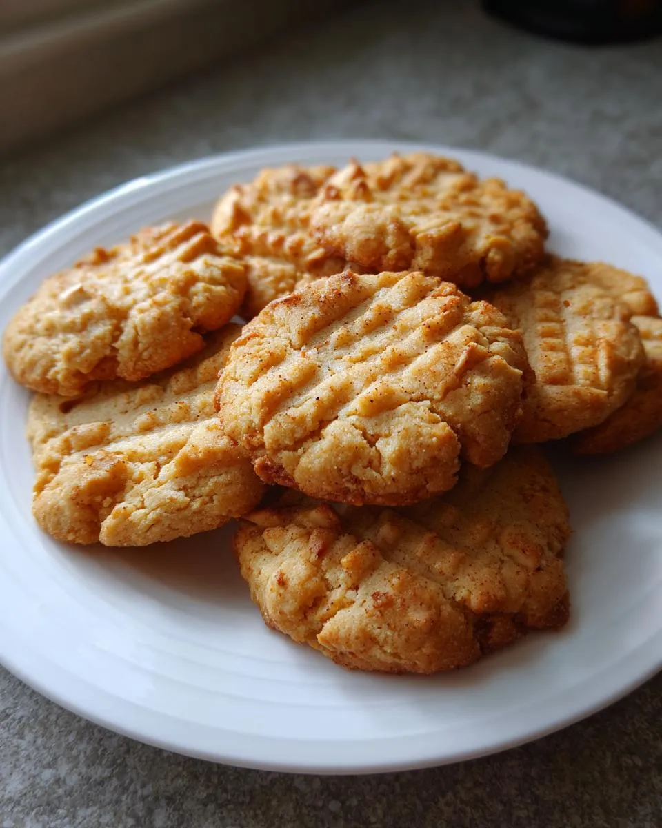 Low-Carb Almond Cinnamon Butter Cookies - detail 1
