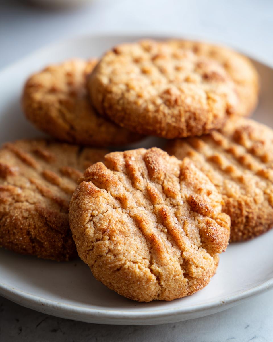 Low-Carb Almond Cinnamon Butter Cookies - detail 2