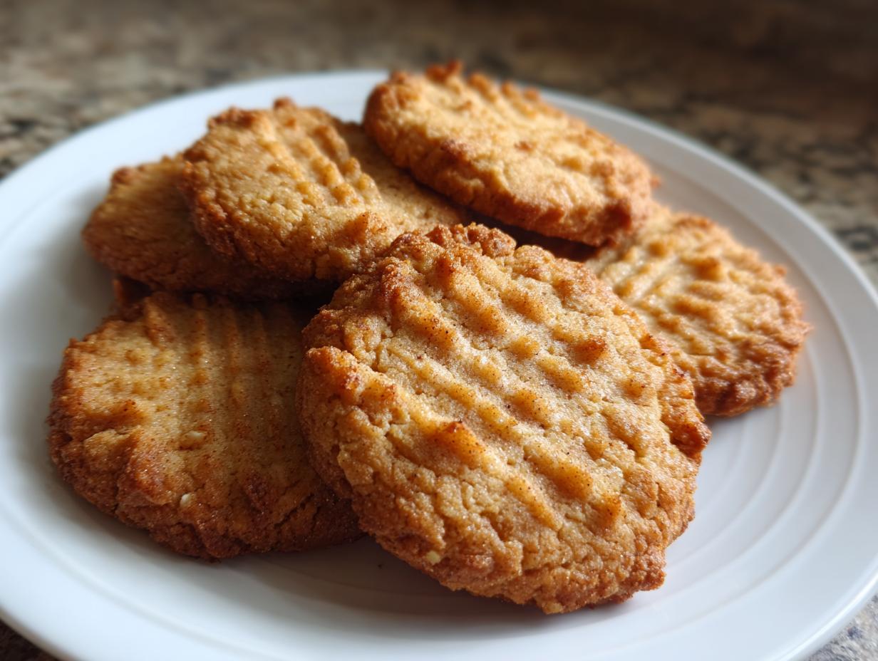 Low-Carb Almond Cinnamon Butter Cookies: 12 Easy Treats