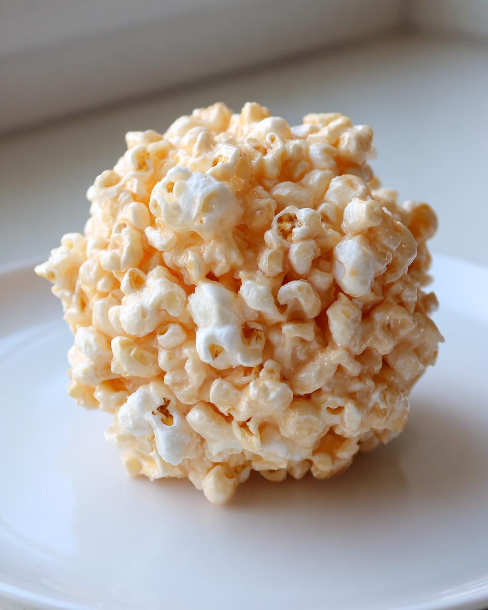 Marshmallow Popcorn Balls - detail 2