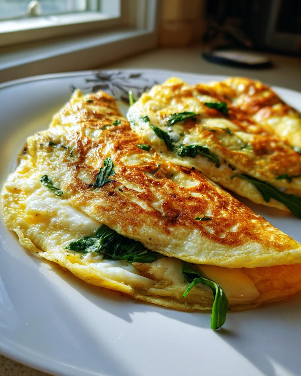 Mozzarella Omelet - detail 1
