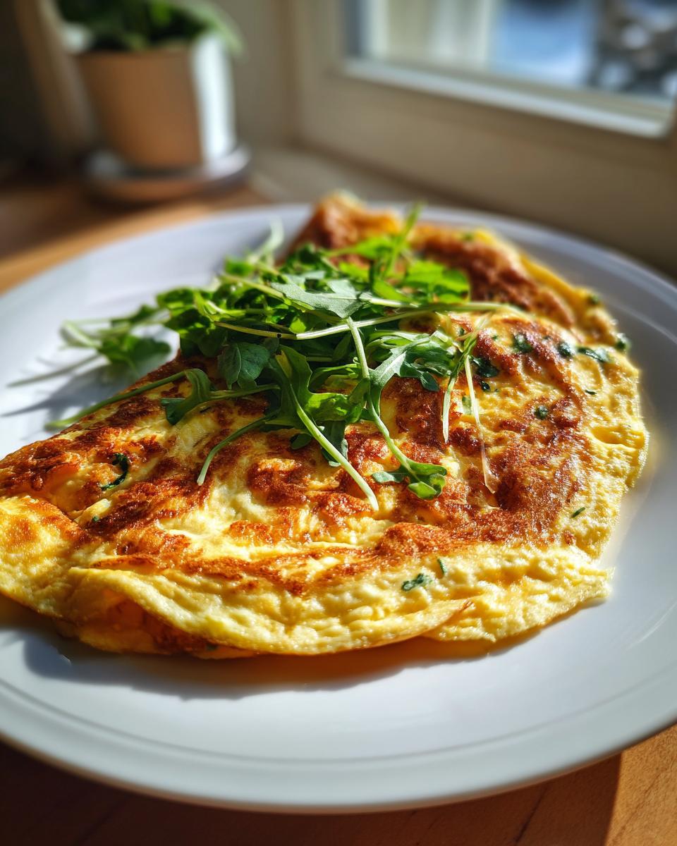 Mozzarella Omelet - detail 2
