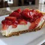 No Bake Sugar Free Strawberry Cheesecake