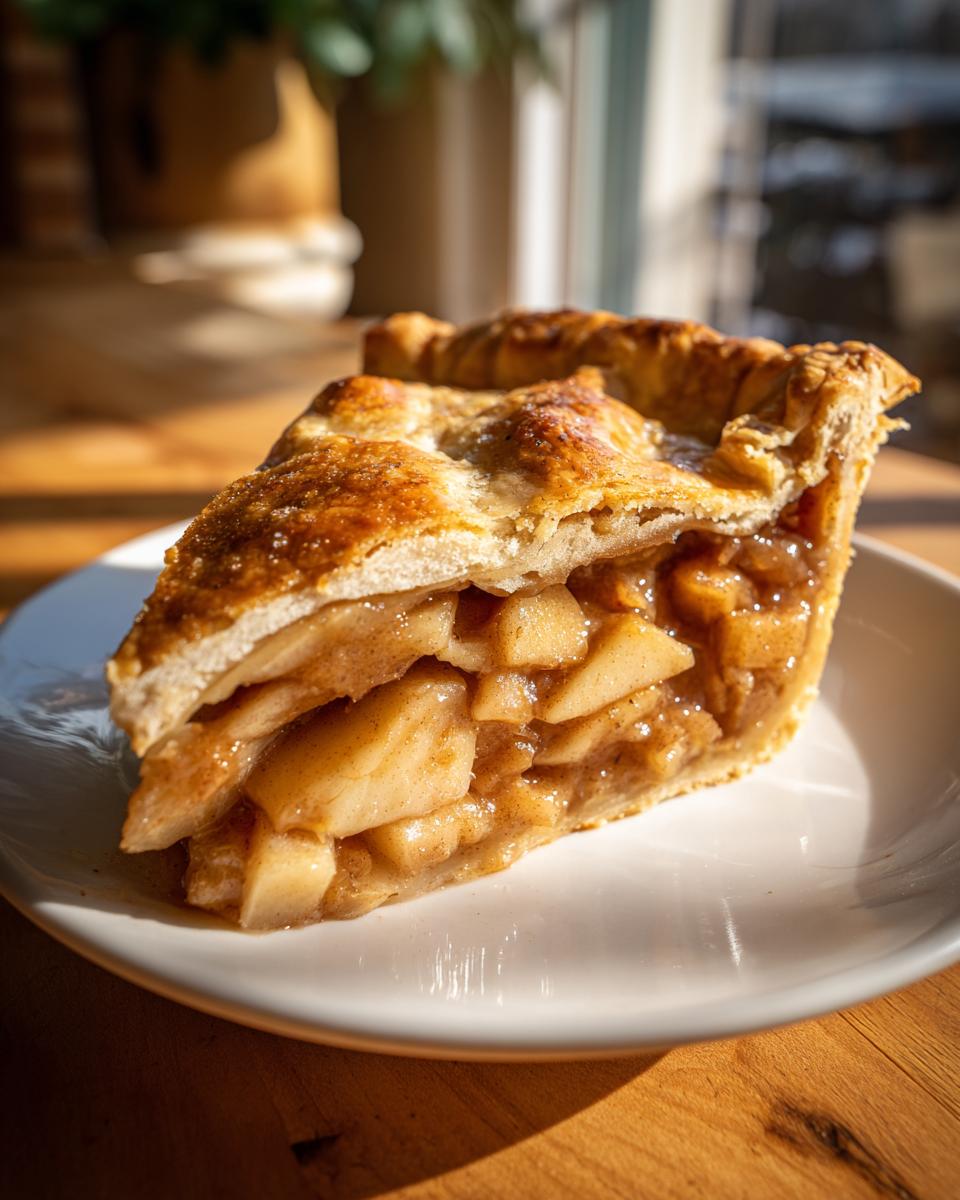 No-Sugar Apple Pie - detail 1