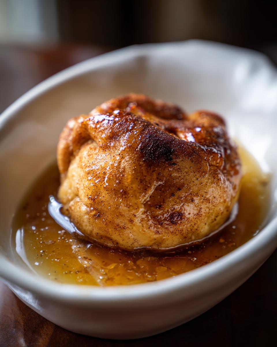 Old-Fashioned Apple Dumplings - detail 1