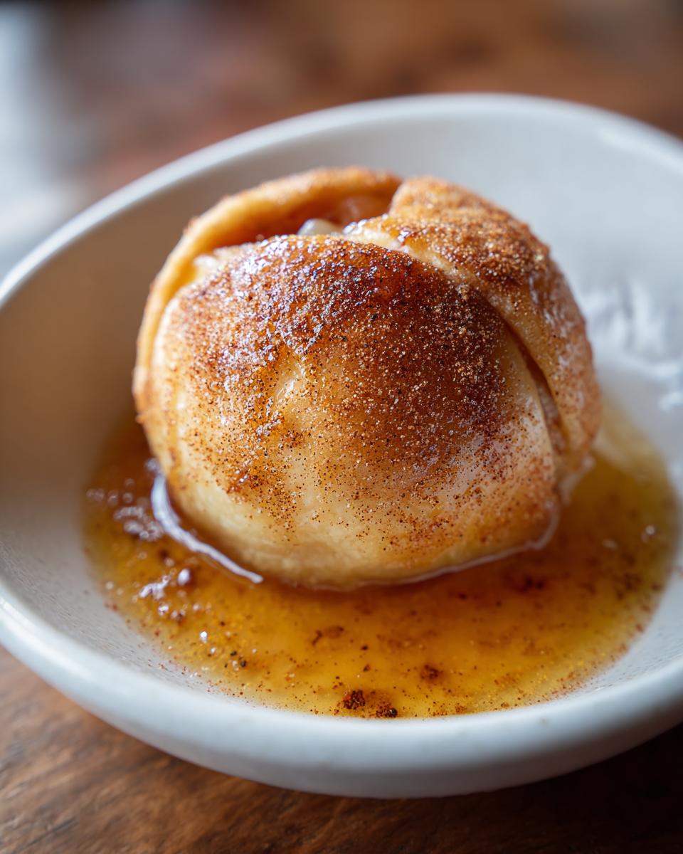 Old-Fashioned Apple Dumplings - detail 2