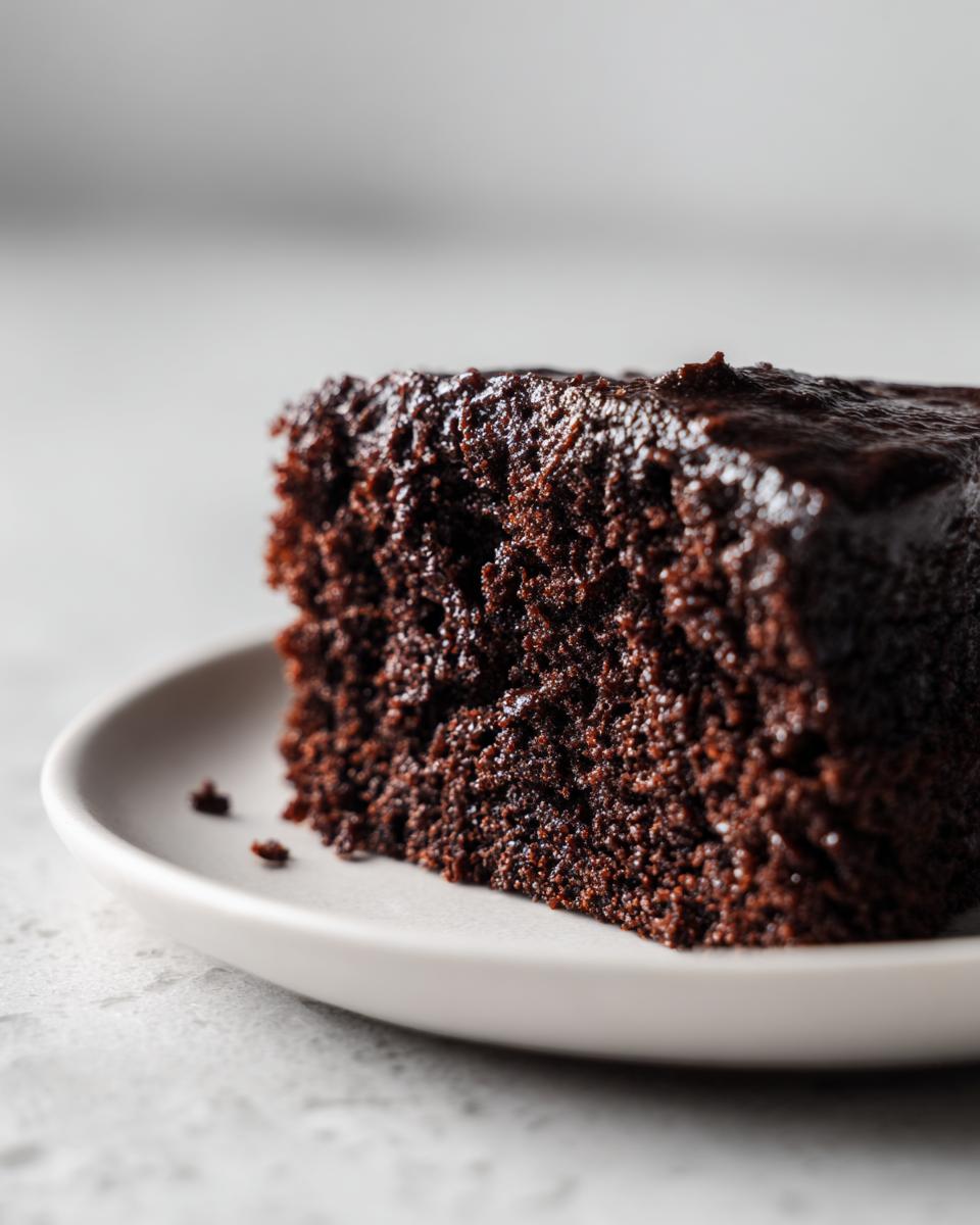 One-Bowl Chocolate Fudge Cake - detail 2