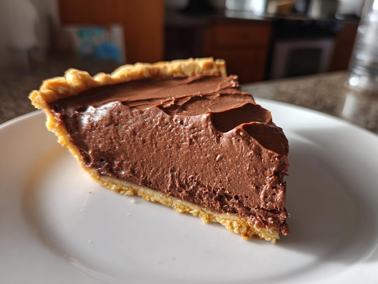 Perfect Pam’s Sugar Free Chocolate Pie (Just 1 Hour)