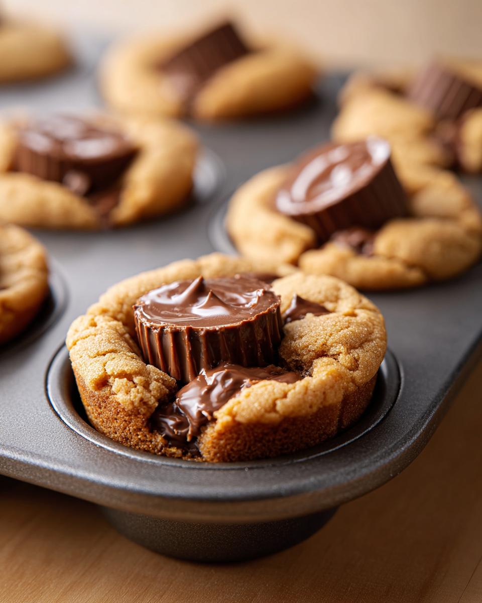 Perfect Peanut Butter Cup Cookies: 1 AMAZING Recipe