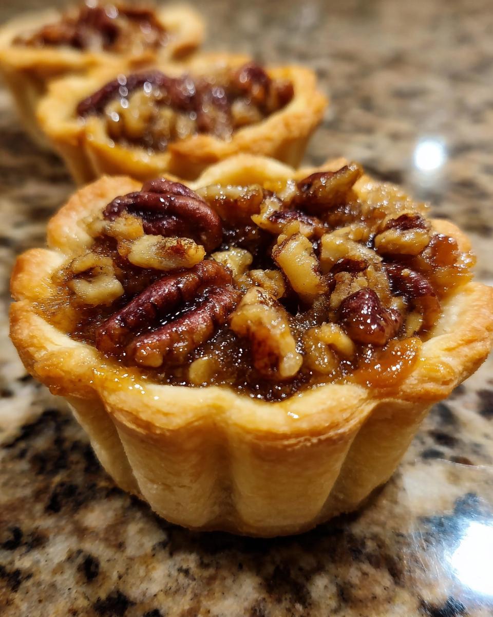 Pecan Tassies - detail 3