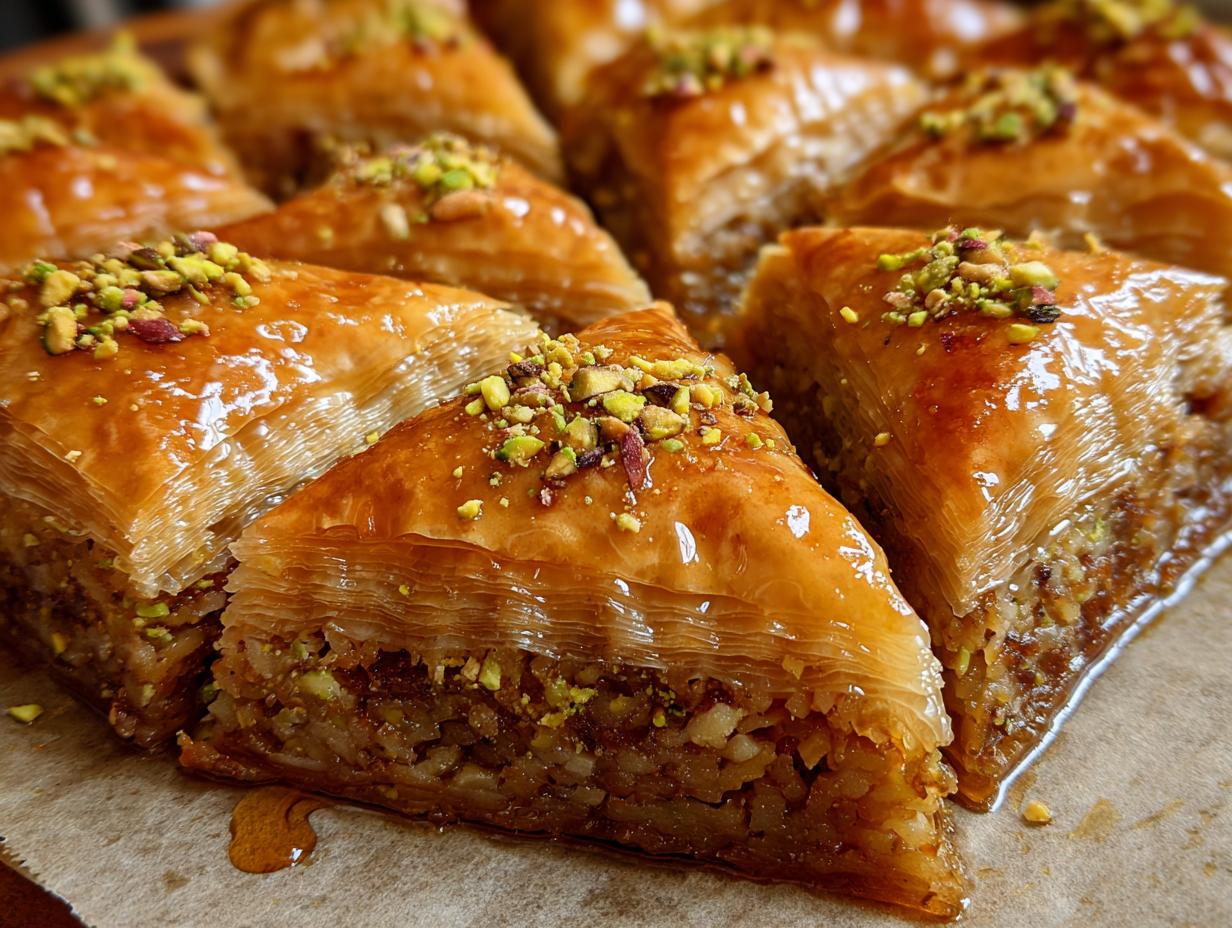 Amazing Pistachio Hazelnut Baklava: 1 Hour Bake