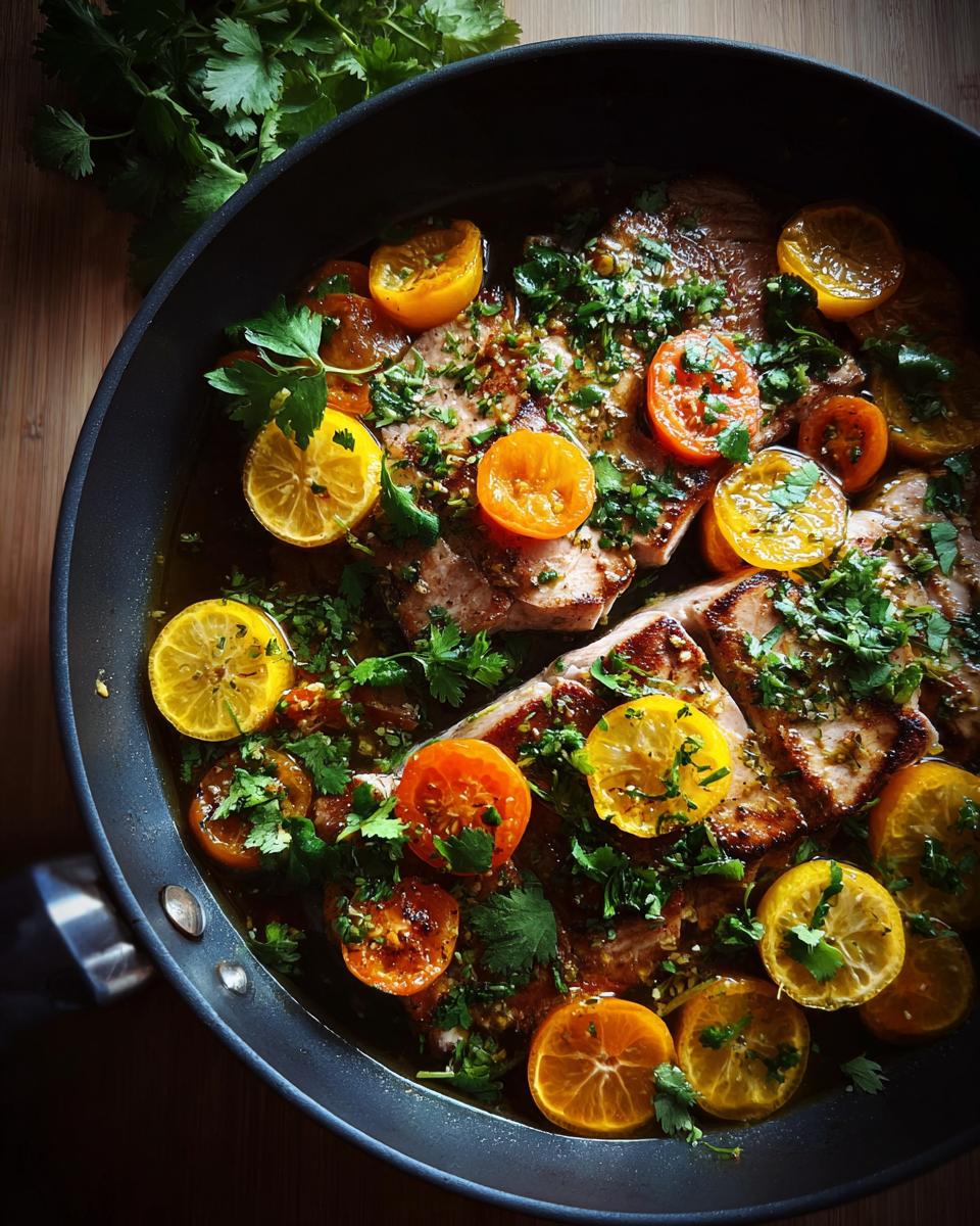 Poached Tuna Steaks - detail 1