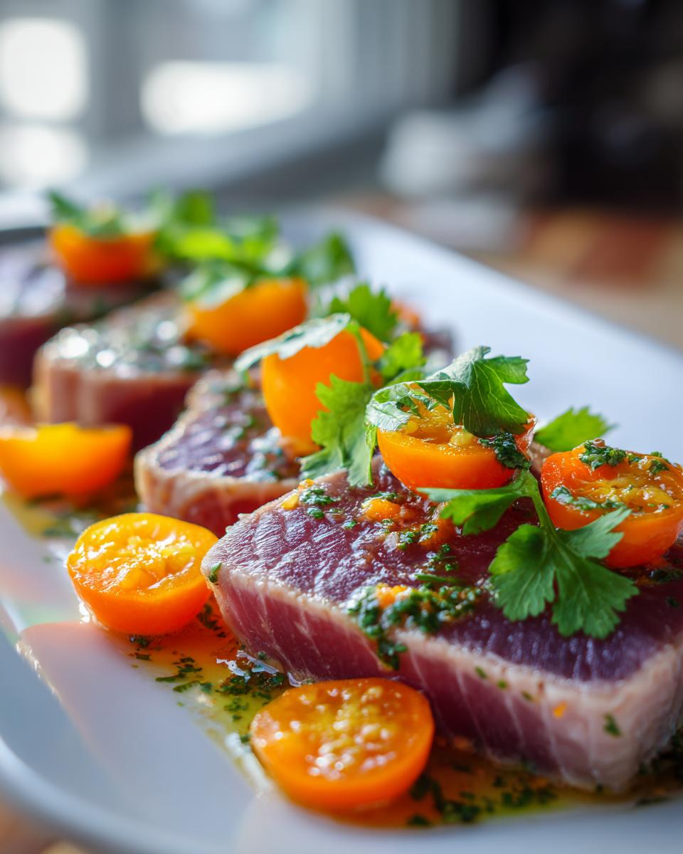 Poached Tuna Steaks - detail 3