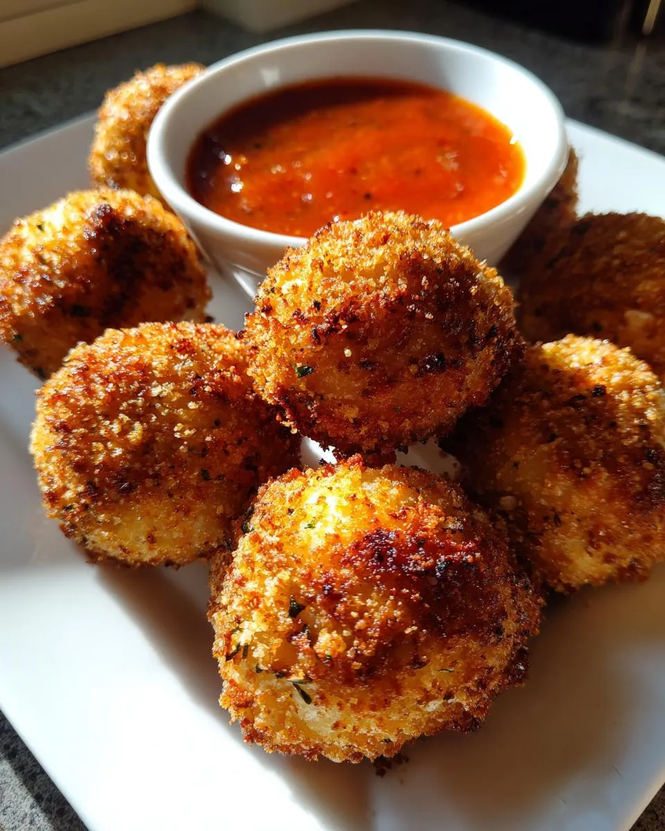 Reuben Balls with Spicy Thousand Island Dipping Sauce - detail 2