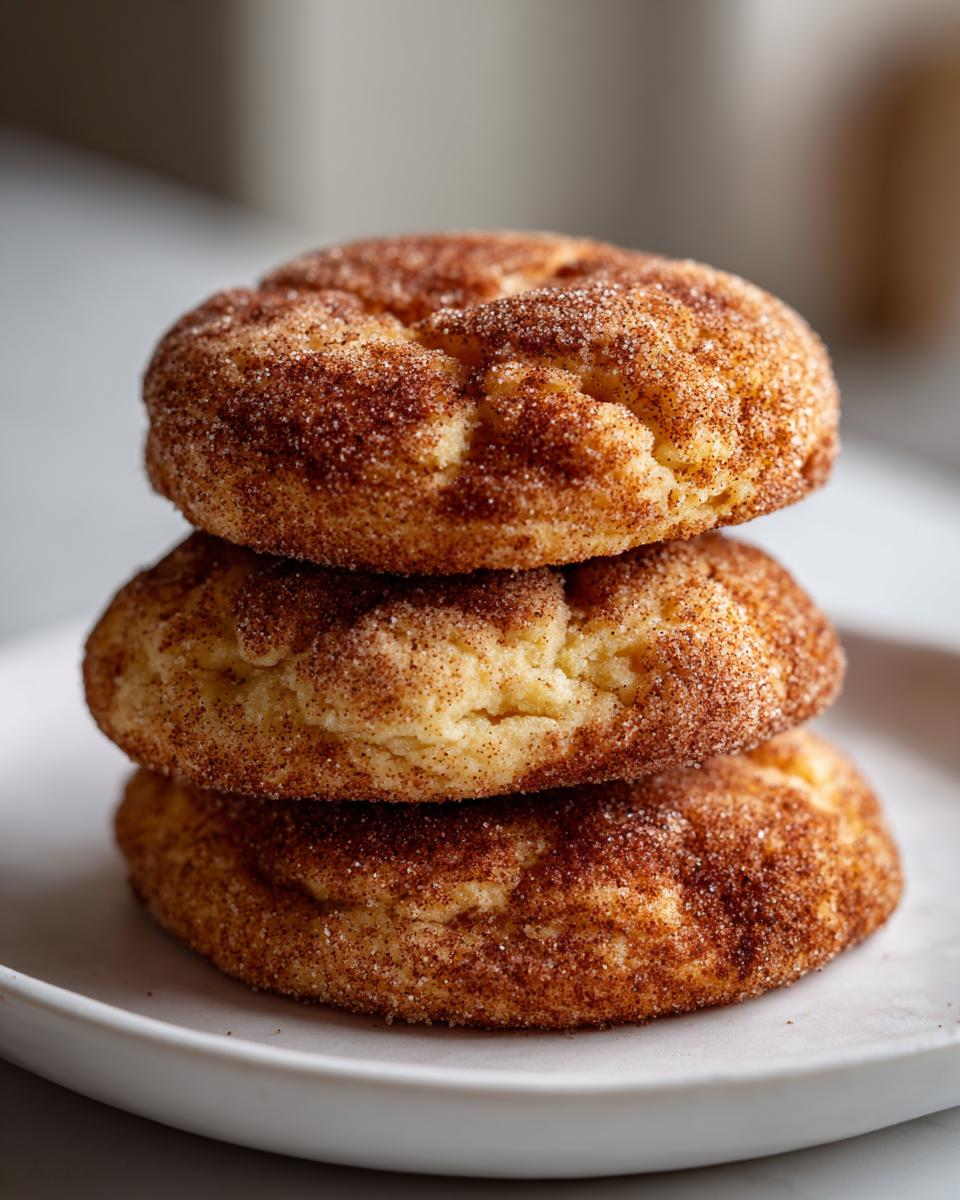 Simple Gluten-Free Snickerdoodle Cookies - detail 1