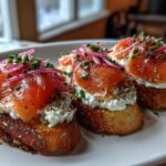 Smoked Salmon Crostini