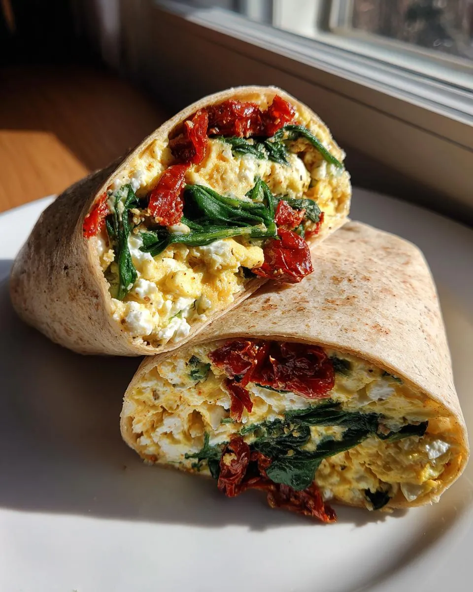 Starbucks Spinach Feta Wrap Copycat - detail 1