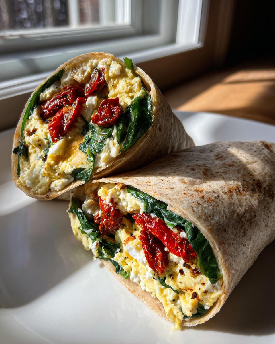 Starbucks Spinach Feta Wrap Copycat - detail 2