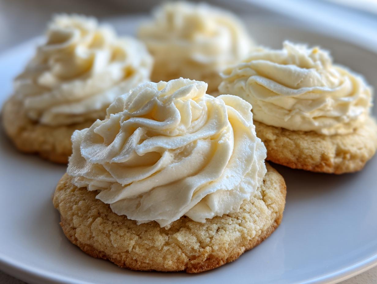 Perfect Sugar Cookies with Buttercream Frosting