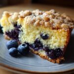Sugar Free Blueberry Coffee Cake