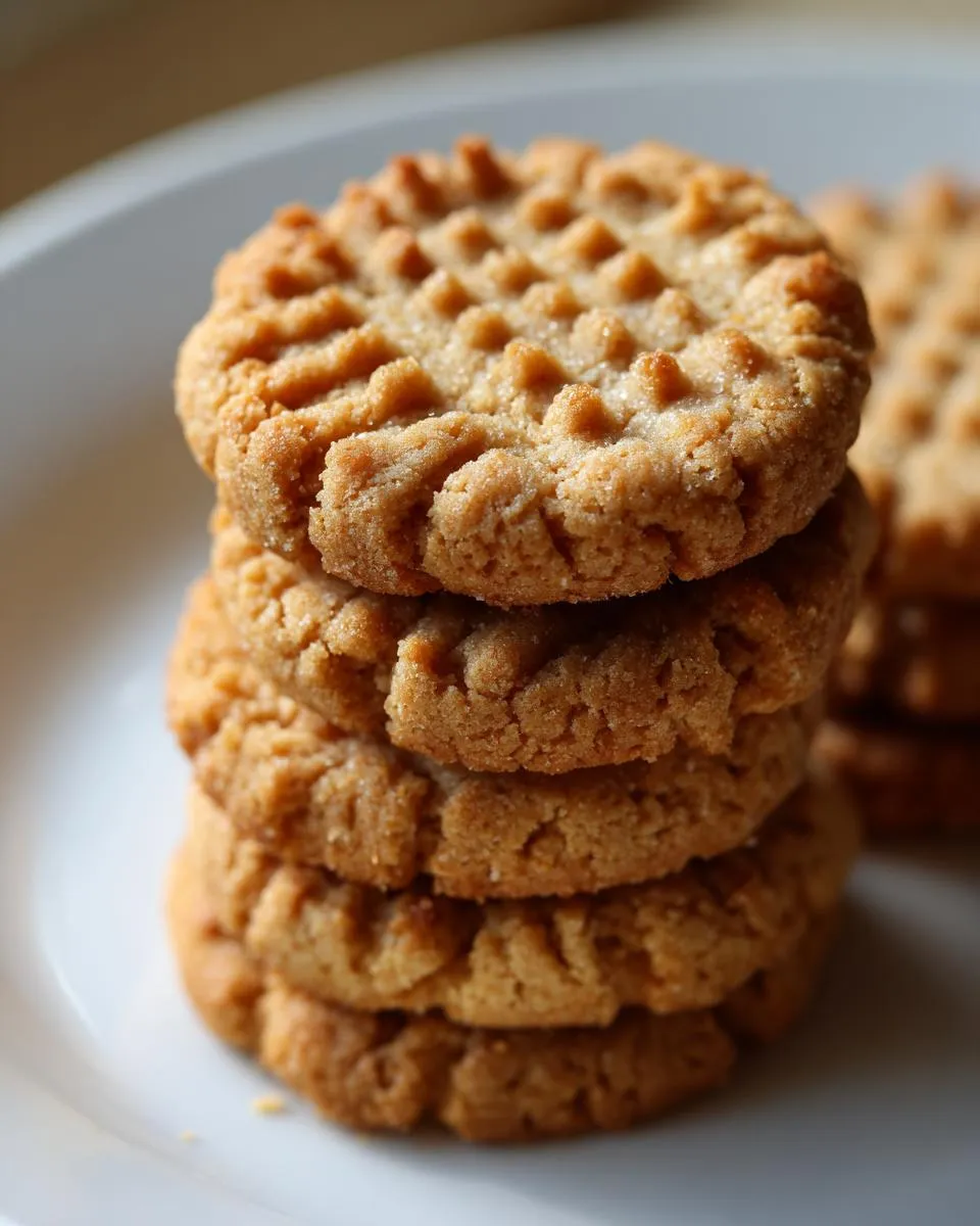 Sugar-Free Peanut Butter Cookies - detail 1