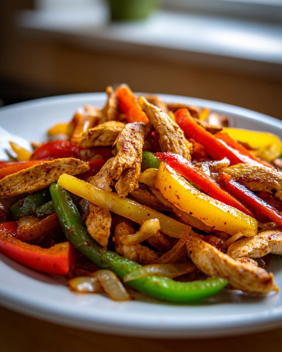 Amazing 15-Min Turkey Fajita – Colorful & Protein-Packed