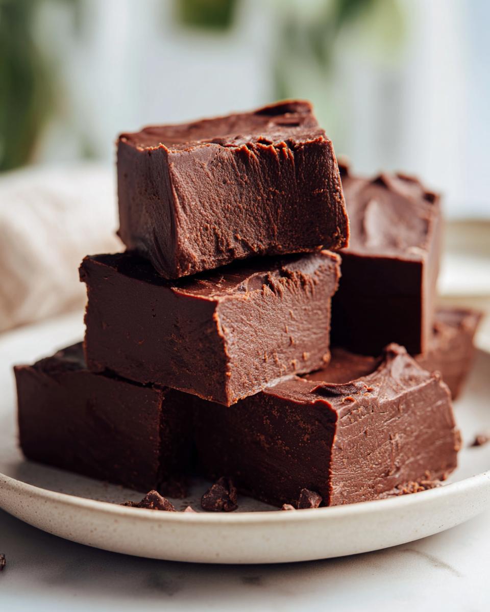 2‑Ingredient Greek Yogurt Fudge - detail 2