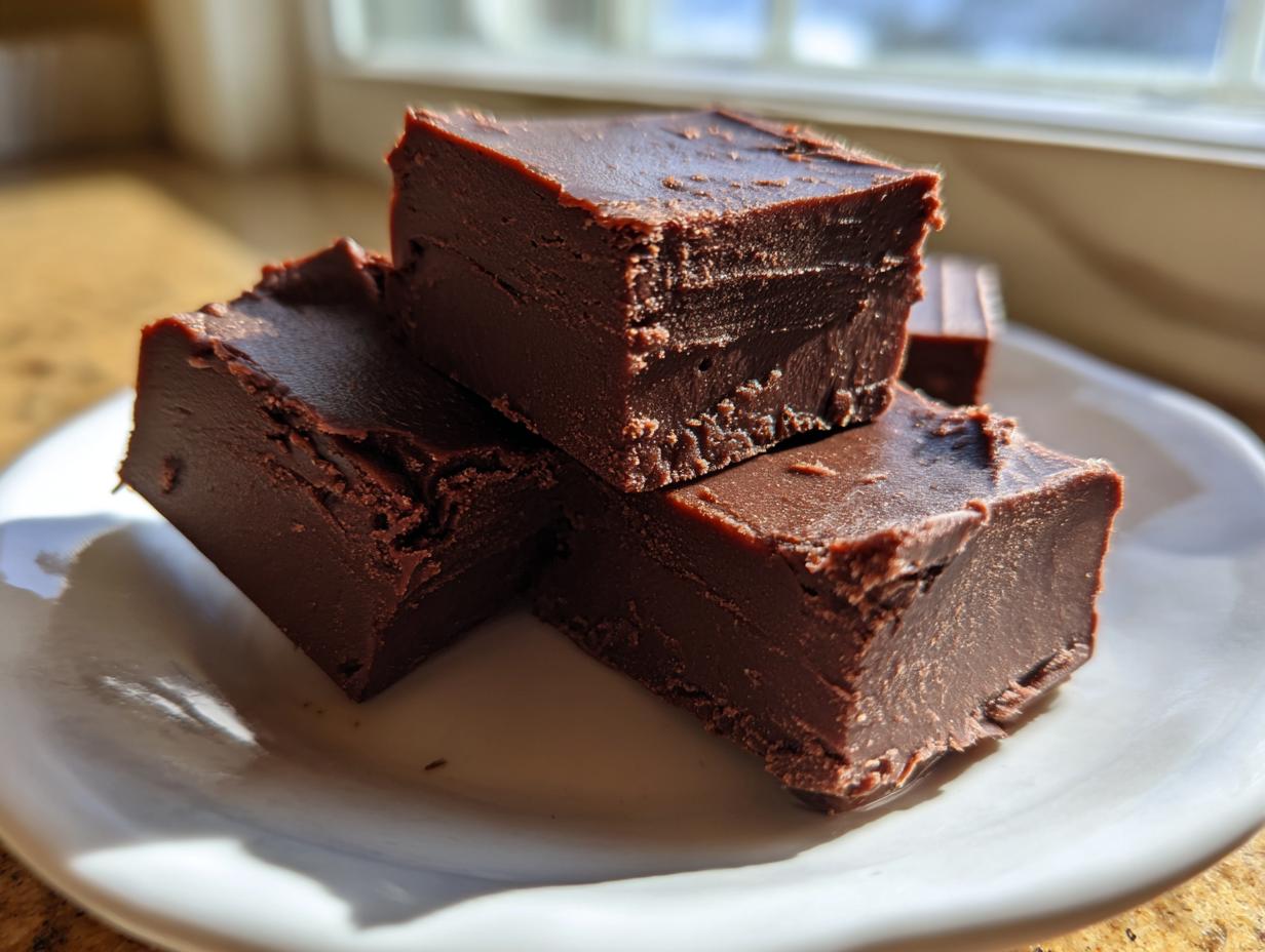 2‑Ingredient Greek Yogurt Fudge