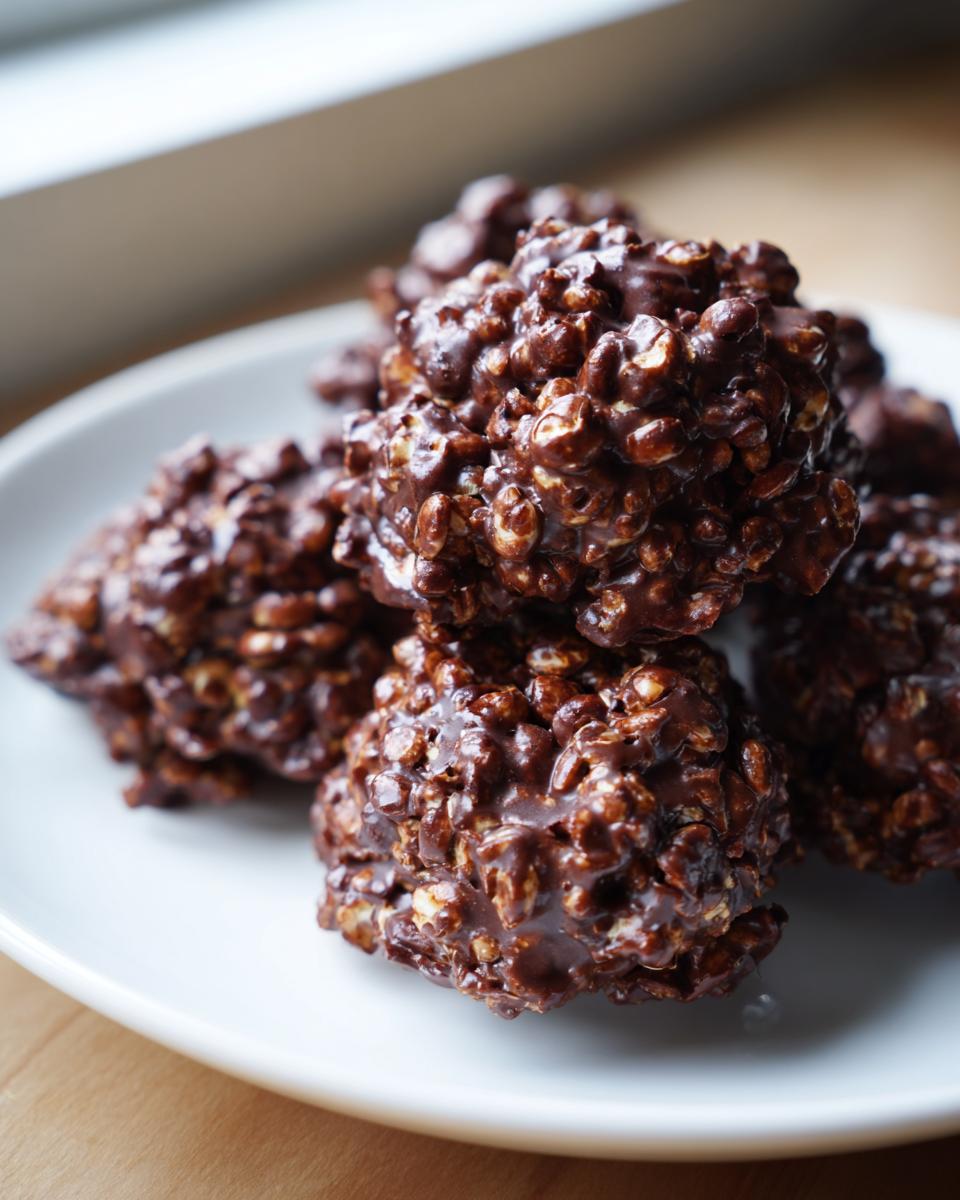 3‑Ingredient No‑Bake Chocolate Clusters - detail 3