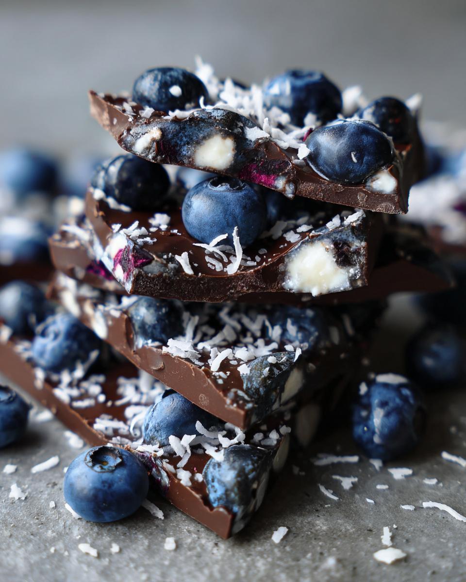 Anti‑Inflammatory Blueberry‑Chocolate Bark - detail 1