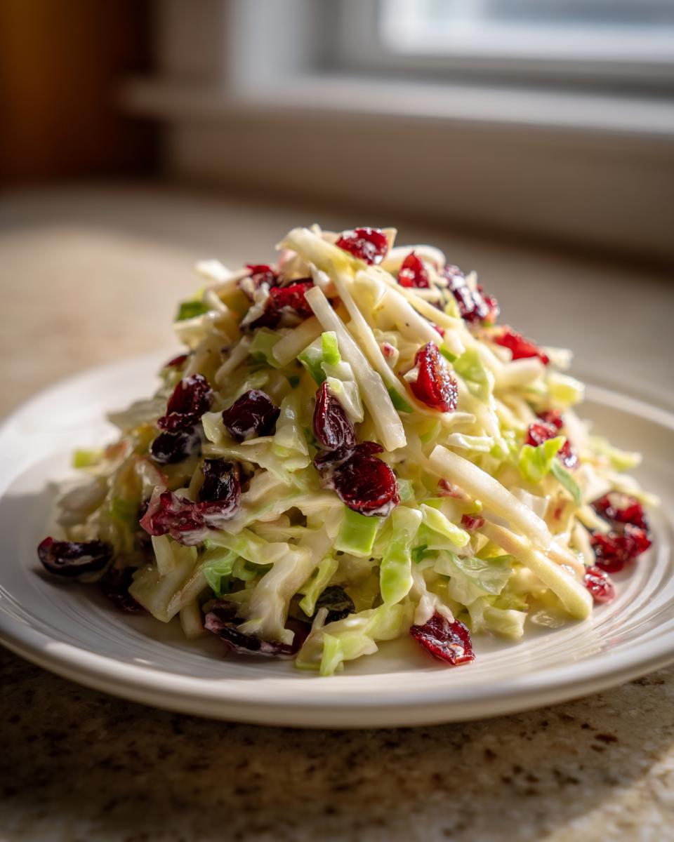 Apple Cranberry Coleslaw - detail 1