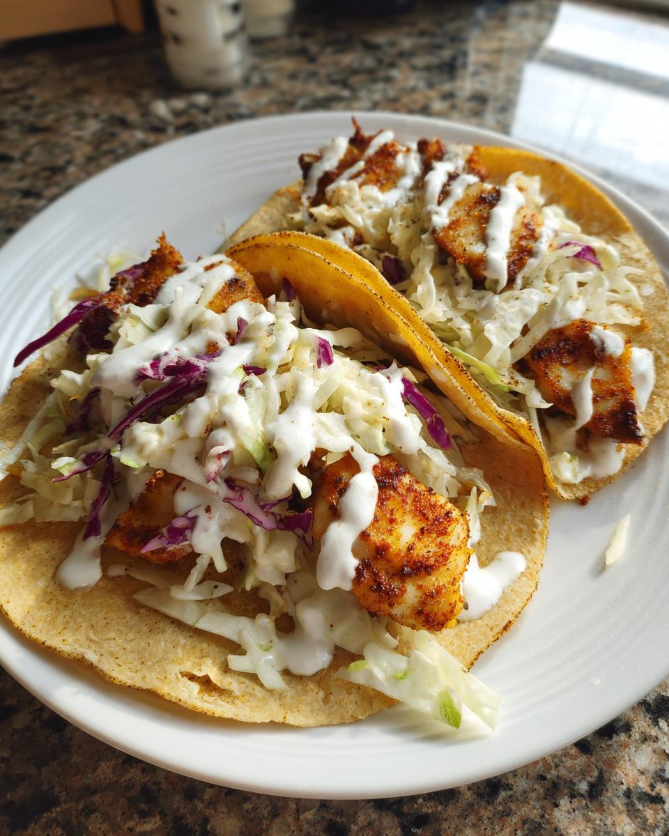 Baked Fish Tacos (Spice Rub) - detail 3
