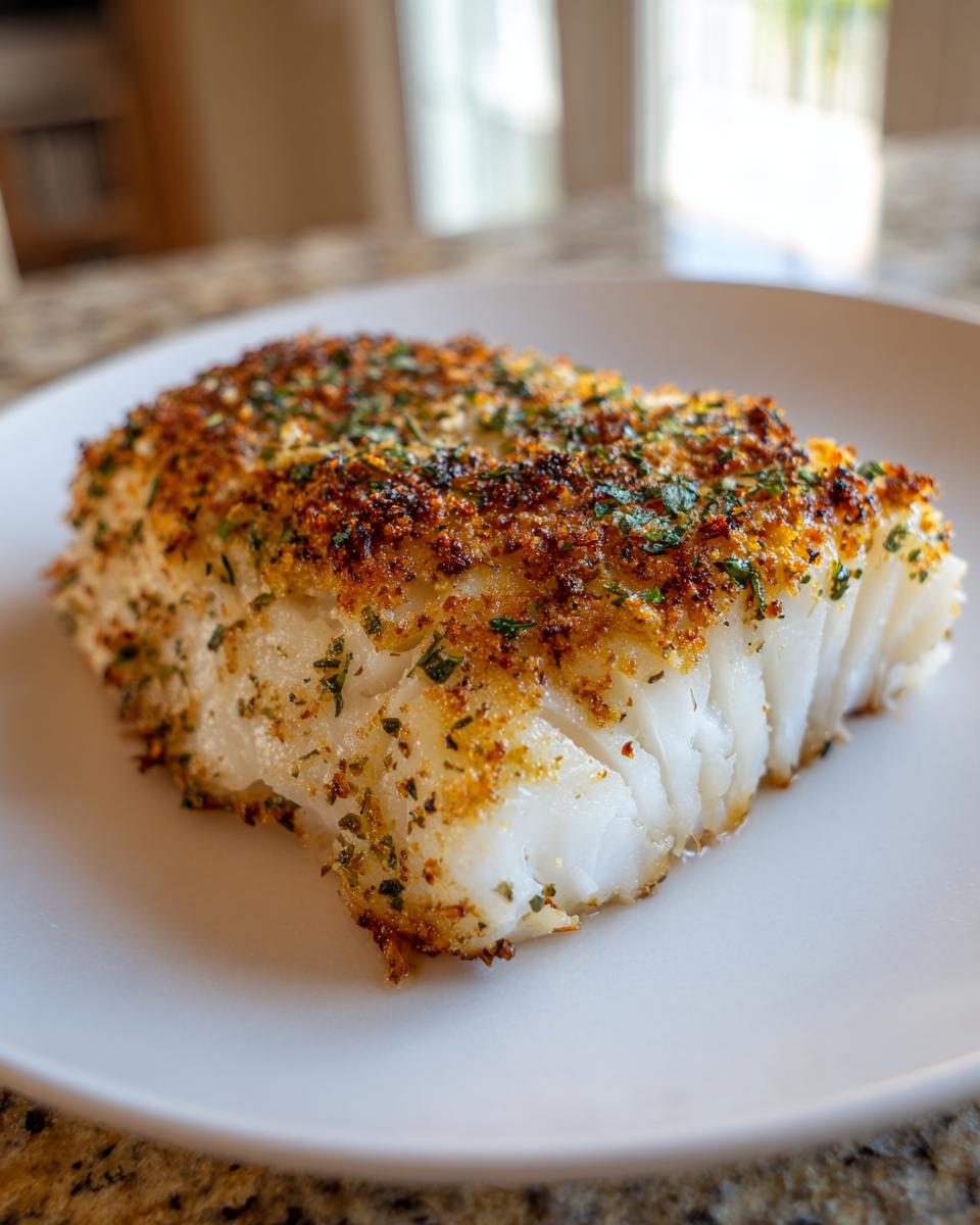 Baked Herb‑Crusted Cod - detail 2