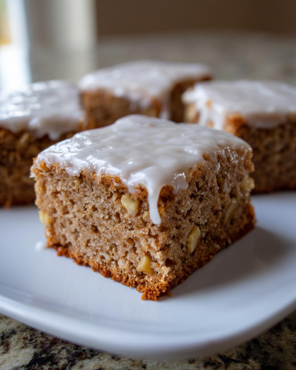 Banana Walnut Dessert Bars - detail 1
