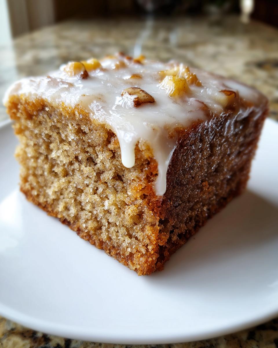 Banana Walnut Dessert Bars - detail 3