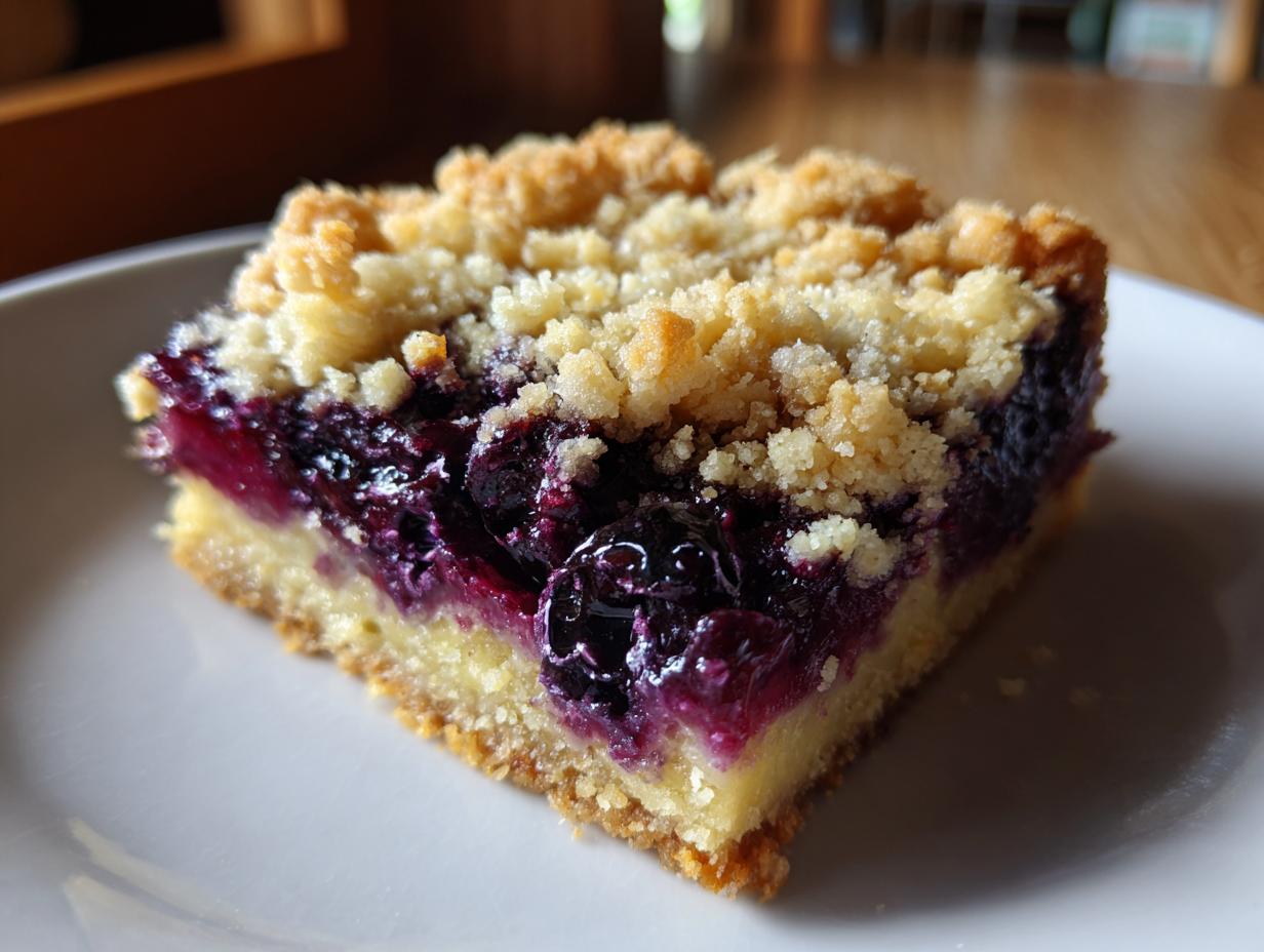 Blueberry Crumb Bars