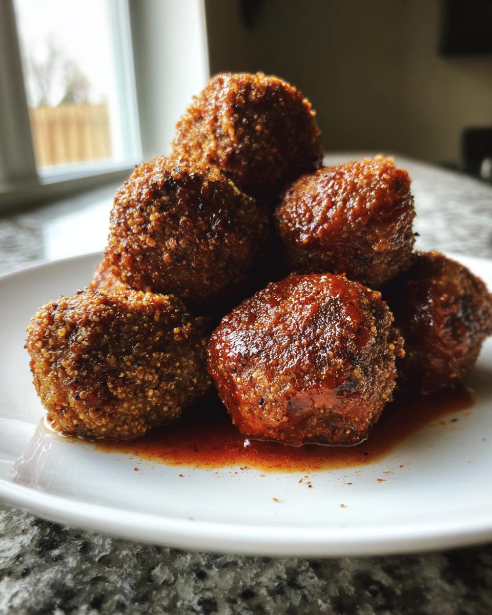 Cajun Turkey Meatballs - detail 2