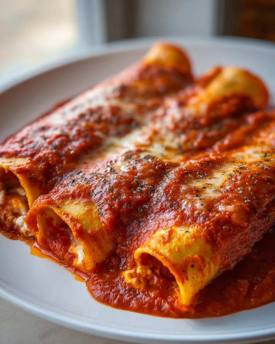 Cheese‑Only Manicotti - detail 2