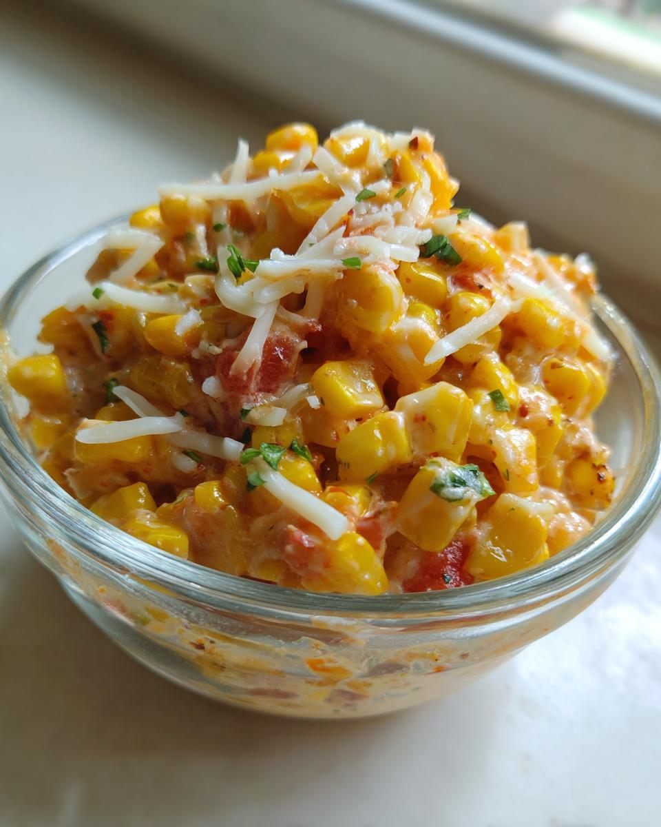 Cheesy Corn Salsa - detail 1
