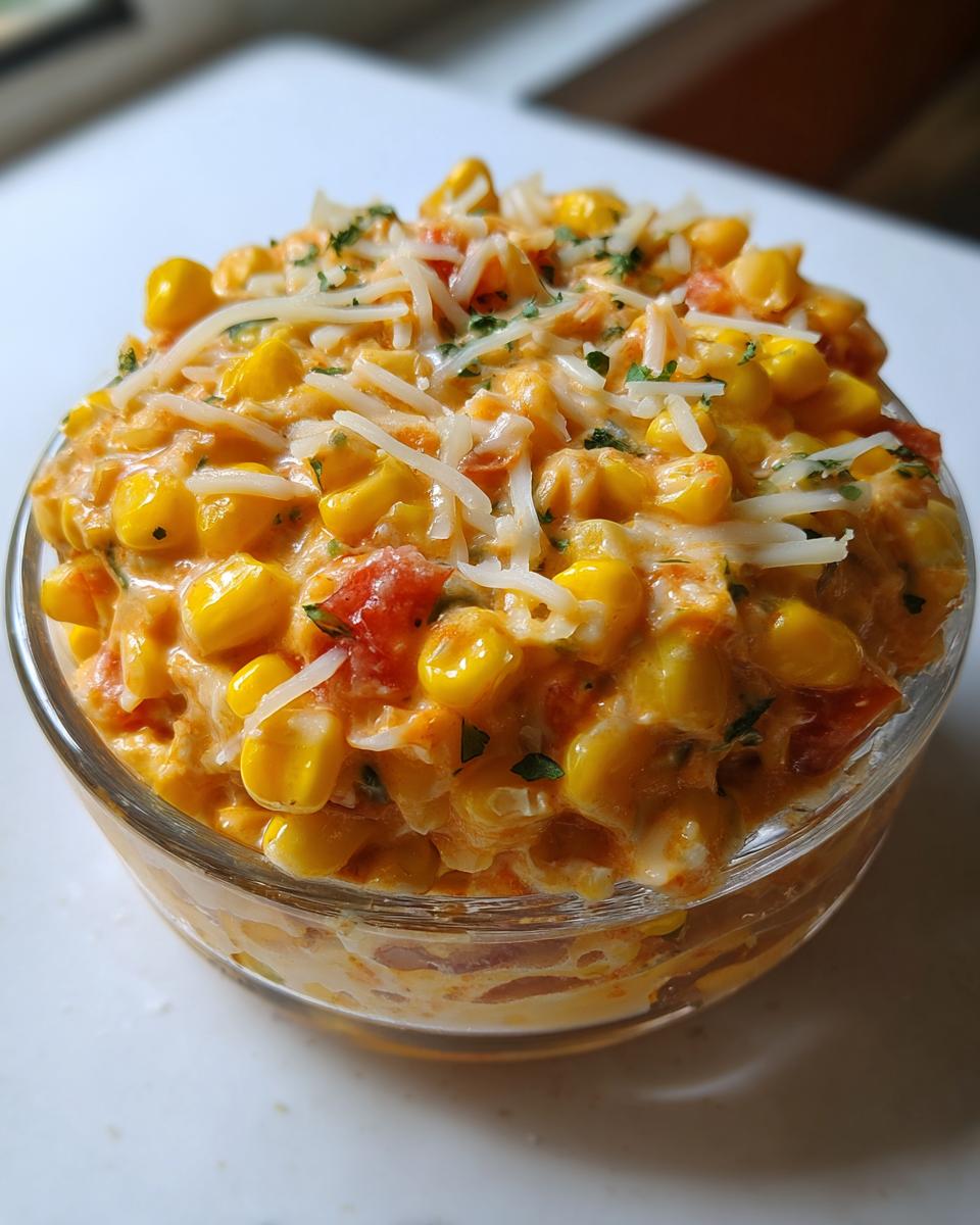 Cheesy Corn Salsa - detail 2