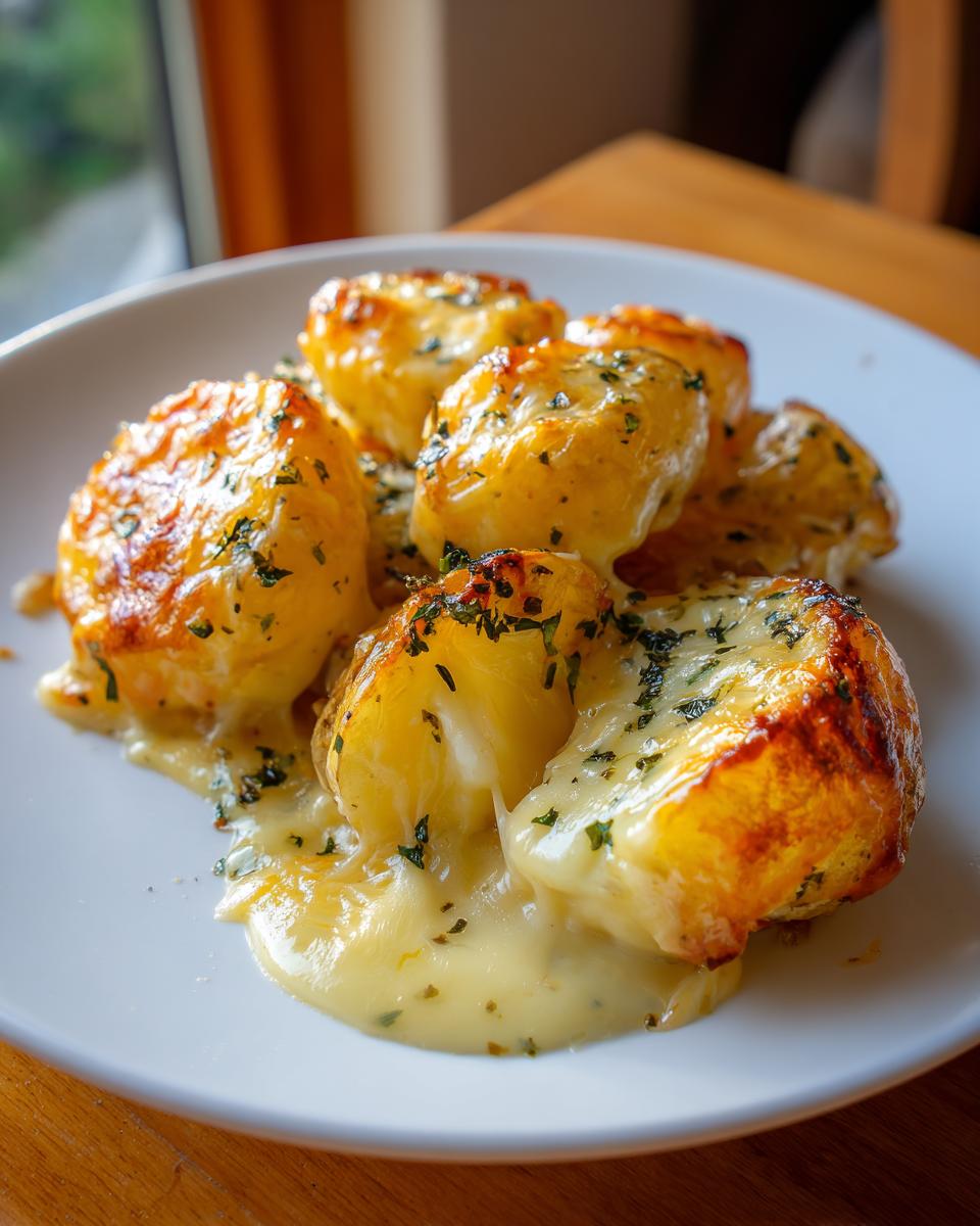 Cheesy Garlic Potatoes - detail 1