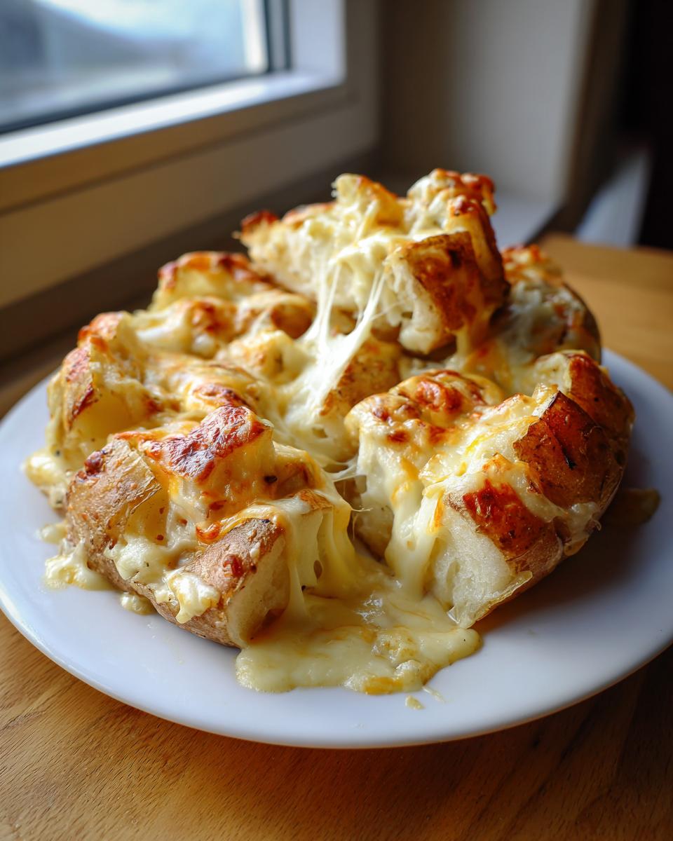 Cheesy Garlic Potatoes - detail 2